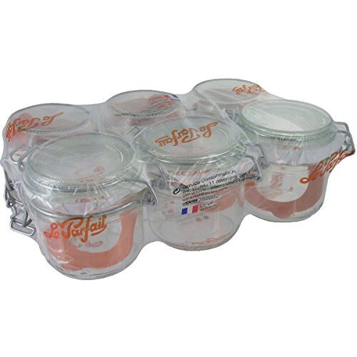 Le Parfait Verpakking met 6 terrines Super – 350 g