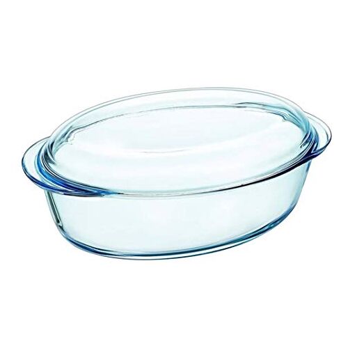 Pyrex Glazen Ovale Ovenschotel, 5,8 l