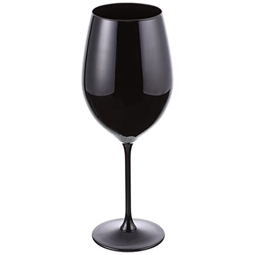VB VIN BOUQUET Vin Bouquet FIA 132 glazen voor blindproeverij, wijnproeverij, glas, zwart, 4 stuks