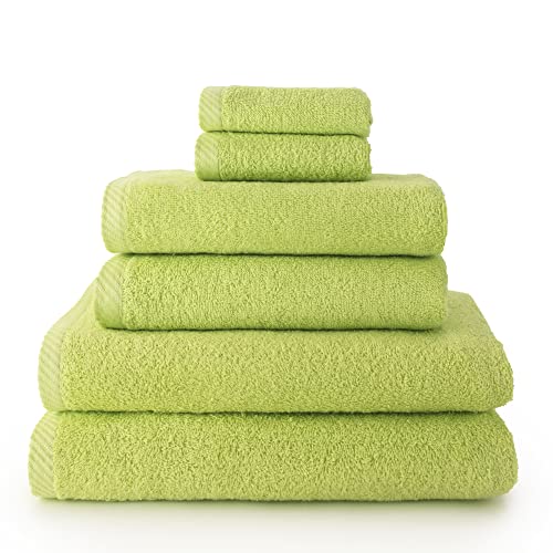 Top Towels Handdoekenset 2 handdoeken, 2 badhanddoeken en 2 bidedoeken 100% katoen 500 g/m11
