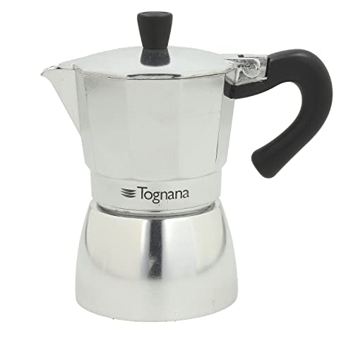 Tognana Porcellane v4430131all aluminium koffiezetapparaat koffiezetapparaten (wit, 90 mm, 160 mm, 323 g)