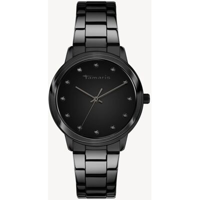 TAMARIS Horloge zwart - 33mm zwart female TAMARIS Horloge zwart - 33mm zwart female