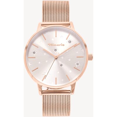 TAMARIS Horloge rosegoud - 36mm rosegoud female TAMARIS Horloge rosegoud - 36mm rosegoud female