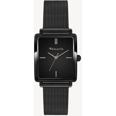 TAMARIS Horloge zwart - 26x30mm zwart female TAMARIS Horloge zwart - 26x30mm zwart female