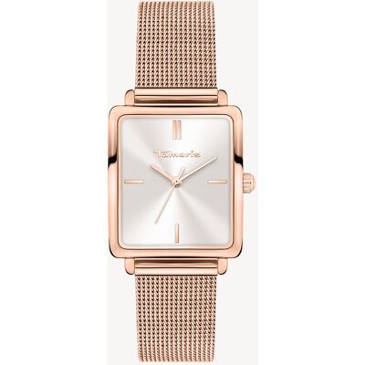 TAMARIS Horloge rosegoud - 26x30mm rosegoud female TAMARIS Horloge rosegoud - 26x30mm rosegoud female