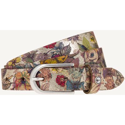 TAMARIS Lederen Riem - Multi Dierenprint - Klassiek, Vrouwelijk - 2,5cm TAMARIS Lederen Riem - Multi Dierenprint - Klassiek, Vrouwelijk - 2,5cm