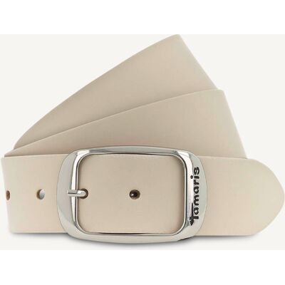 TAMARIS Leren riem beige - 100 beige female TAMARIS Leren riem beige - 100 beige female