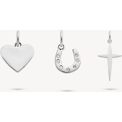 TAMARIS Charms-set zilver - 25mm zilver female TAMARIS Charms-set zilver - 25mm zilver female