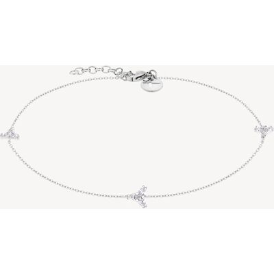 TAMARIS enkelband zilver - 27cm zilver female TAMARIS enkelband zilver - 27cm zilver female