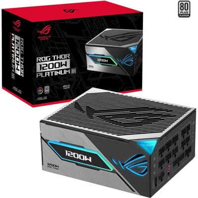 Asus ROG Thor 1200W Platinum III voeding Asus ROG Thor 1200W Platinum III voeding