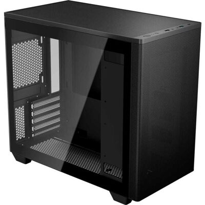 Aerocool Stormfront Mini-G-BK-v1 (zwart, gehard glas) - PC-behuizing Aerocool Stormfront Mini-G-BK-v1 (zwart, gehard glas) - PC-behuizing
