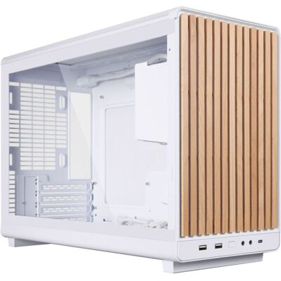 Lian-Li A3-mATX White (Wood Edition) midi tower behuizing Lian-Li A3-mATX White (Wood Edition) midi tower behuizing