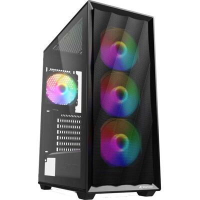 Sharkoon VK4 Rainbow midi tower behuizing Sharkoon VK4 Rainbow midi tower behuizing