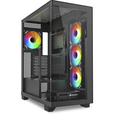 Sharkoon ELITE SHARK CA500 midi tower behuizing Sharkoon ELITE SHARK CA500 midi tower behuizing
