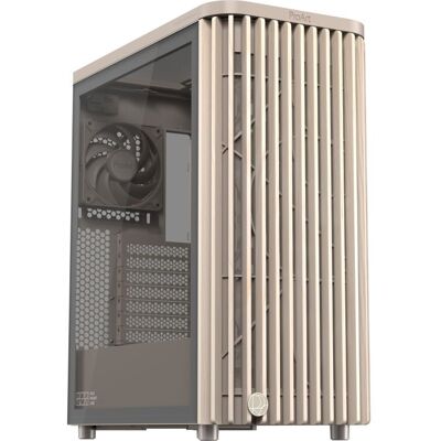 Asus ProArt PA401 Wood Edition - Tempered Glass Panel midi tower behuizing Asus ProArt PA401 Wood Edition - Tempered Glass Panel midi tower behuizing