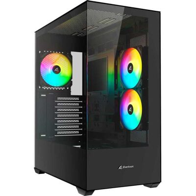 Sharkoon SK6 ARGB midi tower behuizing Sharkoon SK6 ARGB midi tower behuizing