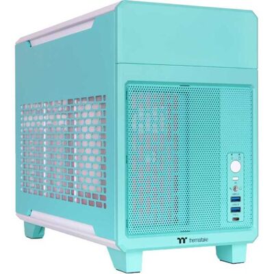 Thermaltake TR100 Mint Strawberry mini tower behuizing Thermaltake TR100 Mint Strawberry mini tower behuizing