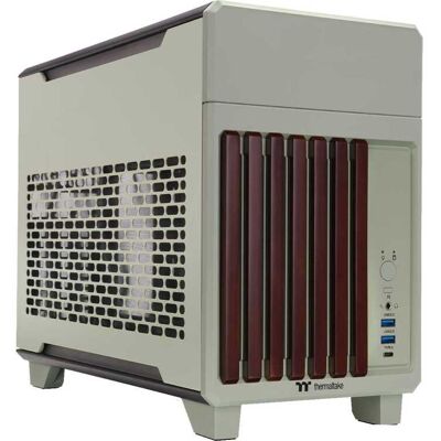 Thermaltake TR100 WS Matcha Green mini tower behuizing Thermaltake TR100 WS Matcha Green mini tower behuizing