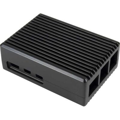 Inter-Tech Elegant aluminum case for Raspberry Pi 5 behuizing Inter-Tech Elegant aluminum case for Raspberry Pi 5 behuizing