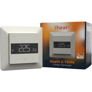 heat it Z-TRM6 White RAL 9010 thermostaat heat it Z-TRM6 White RAL 9010 thermostaat