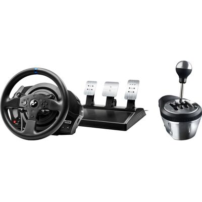 Thrustmaster T300 RS GT Edition + TH8A Add-On Shifter Bundel stuur Thrustmaster T300 RS GT Edition + TH8A Add-On Shifter Bundel stuur