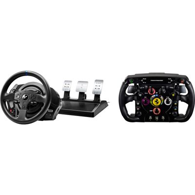 Thrustmaster T300 RS GT Edition + Ferrari F1 Wheel Add-On Bundel stuur Thrustmaster T300 RS GT Edition + Ferrari F1 Wheel Add-On Bundel stuur