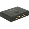 DeLOCK DisplayPort 2 - 1 Switch bidirectional 4K 60 Hz displayport switch