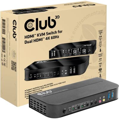 Club 3D CSV-1382 kvm-switch Club 3D CSV-1382 kvm-switch