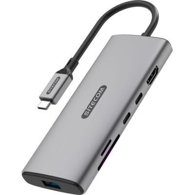 SiteCom 5 in 1 USB-C Multiport Adapter dockingstation SiteCom 5 in 1 USB-C Multiport Adapter dockingstation