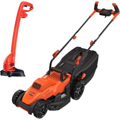 Black & Decker Grasmaaier BEMW461BGL2 + trimmer Black & Decker Grasmaaier BEMW461BGL2 + trimmer