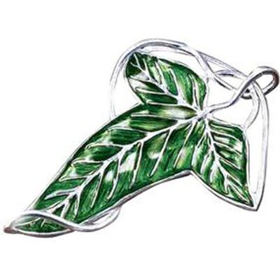 Noble Collection Lord of the Rings: Elven Leaf Brooch Costume Replica decoratie Noble Collection Lord of the Rings: Elven Leaf Brooch Costume Replica decoratie