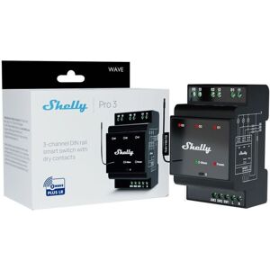 Shelly Qubino Wave Pro 3 relais Shelly Qubino Wave Pro 3 relais