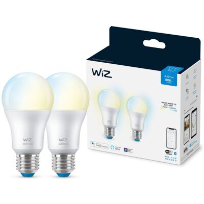 WiZ Lamp A60 E27 x2 ledlamp WiZ Lamp A60 E27 x2 ledlamp