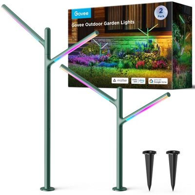 Govee Outdoor Garden Lights - 2-pack sfeerverlichting Govee Outdoor Garden Lights - 2-pack sfeerverlichting