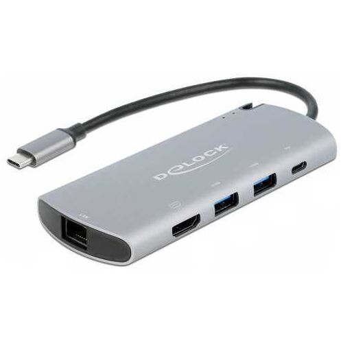 DeLOCK USB Type-C Docking Station met M.2 Slot dockingstation