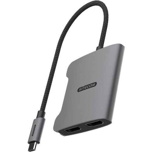 SiteCom USB-C naar dual HDMI adapter adapter