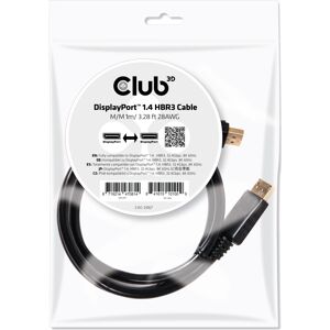 Club 3D DisplayPort 1.4 - DisplayPort 1.4 male-male kabel Club 3D DisplayPort 1.4 - DisplayPort 1.4 male-male kabel
