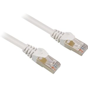 Sharkoon Wit RJ45 Cat.6 SFTP 15m Netwerkkabel Sharkoon Wit RJ45 Cat.6 SFTP 15m Netwerkkabel