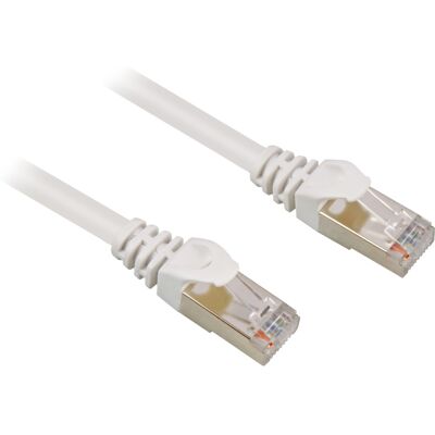 Sharkoon Wit RJ45 Cat.6 SFTP 15m Netwerkkabel Sharkoon Wit RJ45 Cat.6 SFTP 15m Netwerkkabel