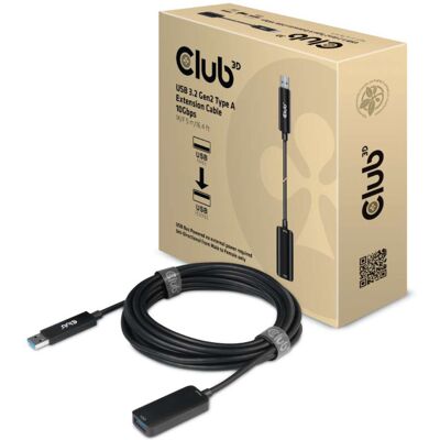 Club 3D USB-A 3.2 Gen 2 verlengkabel Club 3D USB-A 3.2 Gen 2 verlengkabel