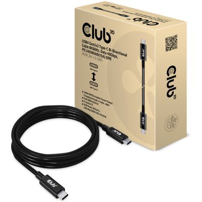 Club 3D USB4 Gen 3x2 kabel Club 3D USB4 Gen 3x2 kabel