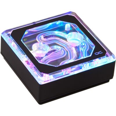 Alphacool Eisblock XPX Aurora Edge Acryl Black cpu-koeler Alphacool Eisblock XPX Aurora Edge Acryl Black cpu-koeler