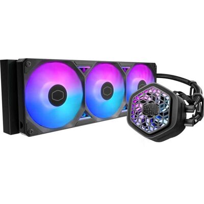 Cooler Master MasterLiquid 360 Atmos II VRM Fan ARGB waterkoeling Cooler Master MasterLiquid 360 Atmos II VRM Fan ARGB waterkoeling
