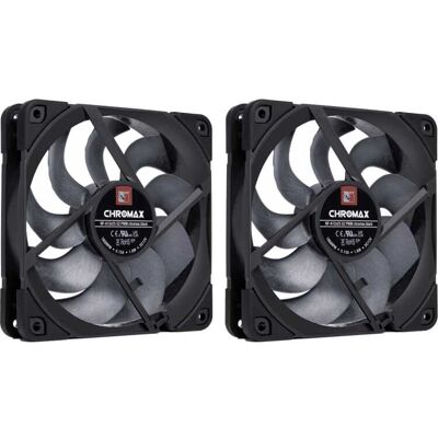Noctua NF-A12x25 G2 PWM Sx2-PP chromax.black case fan Noctua NF-A12x25 G2 PWM Sx2-PP chromax.black case fan