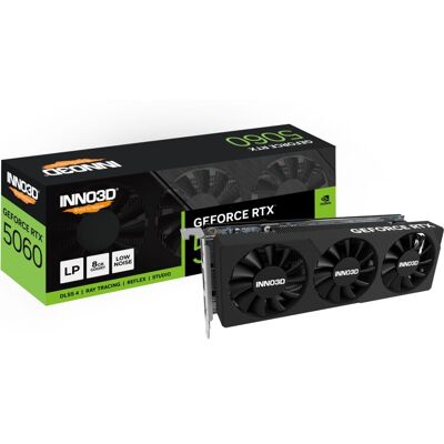 Inno3D GeForce RTX 5060 LOW PROFILE 8GB grafische kaart Inno3D GeForce RTX 5060 LOW PROFILE 8GB grafische kaart