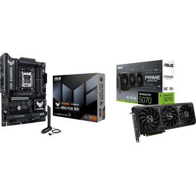 ALTERNATE Upgrade Kit ASUS TUF Gaming B850-PLUS WIFI + PRIME GeForce RTX 5070 OC ALTERNATE Upgrade Kit ASUS TUF Gaming B850-PLUS WIFI + PRIME GeForce RTX 5070 OC