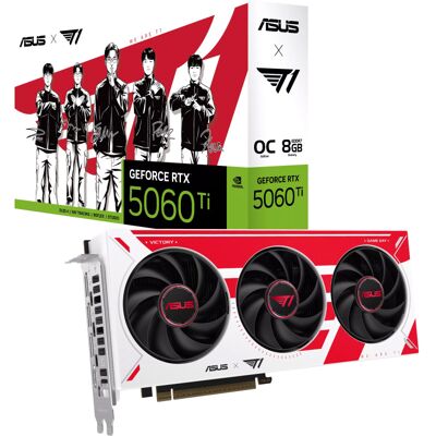 Asus T1 GeForce RTX 5060 Ti OC grafische kaart Asus T1 GeForce RTX 5060 Ti OC grafische kaart