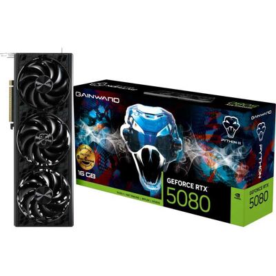 Gainward GeForce RTX 5080 Python III OC grafische kaart Gainward GeForce RTX 5080 Python III OC grafische kaart
