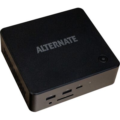 ALTERNATE Workstation Nuc Core 3 100U pc-systeem ALTERNATE Workstation Nuc Core 3 100U pc-systeem