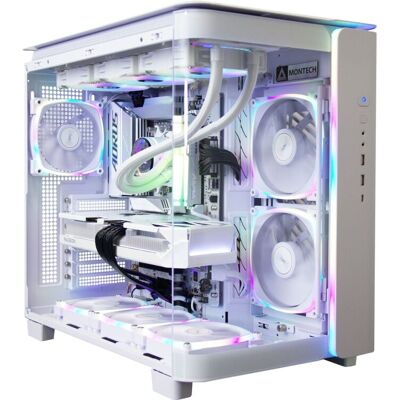 ALTERNATE Thunderstorm Pro Ryzen 7 - RX 9070 XT White gaming pc ALTERNATE Thunderstorm Pro Ryzen 7 - RX 9070 XT White gaming pc
